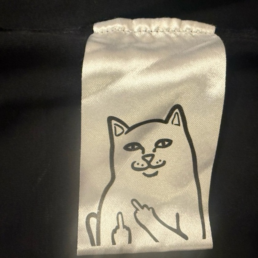 Ripndip T Shirt Mens Small Long Sleeve‎ Crew Neck Vintage Wash Embroidered Logo - Picture 7 of 7